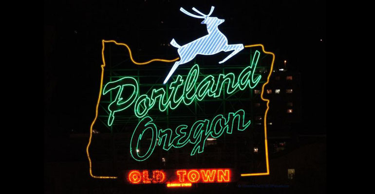 portland sign