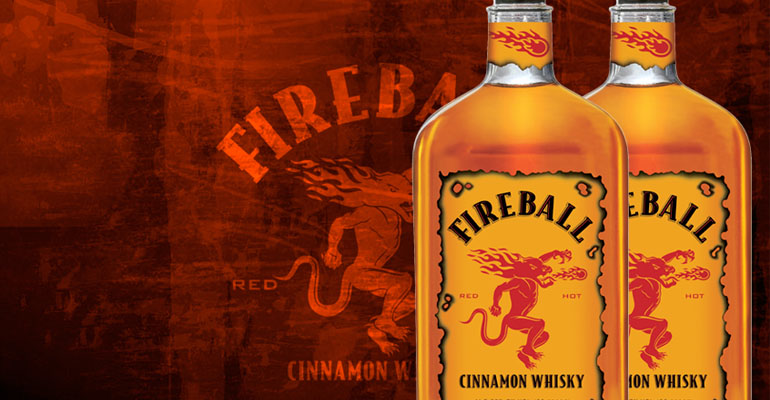 fireball whiskey.